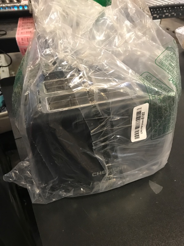 Photo 1 of Chefman 2 Slice Toaster, 7 Shade Settings, Small Toaster 2 Slice with Removable Crumb Tray, Thick Bread Toaster and Bagel Toaster, Defrost, Cancel, Perfect for Toaster Pastries – Black