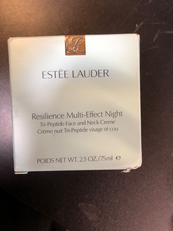 Photo 1 of Estée Lauder Resilience Multi-Effect Night Tri-Peptide Face and Neck Cream Moisturizer, 2.5 Ounce
