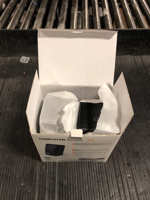 Photo 1 of Computer Speakers, Dynamic RGB PC Speakers, Bluetooth 5.0 HiFi Computer Speakers for Desktop with 2 Bass Diaphragms & 4 Speaker Units, USB Powered & 3.5mm AUX Cable for PC Laptop Monitor Tablet Phone