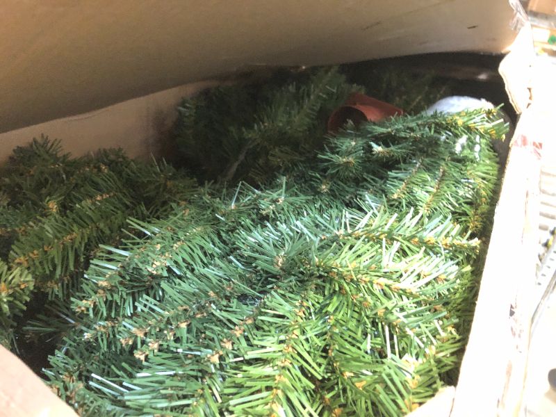 Photo 2 of National Tree Company Artificial Full Christmas Tree, Green, Dunhill Fir, Includes Stand, 9 Feet