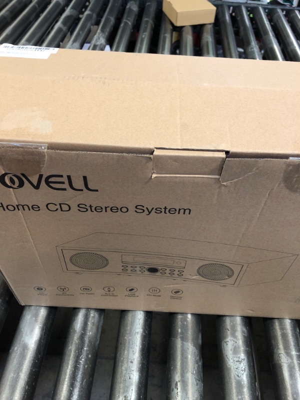 Photo 1 of Compact Stereo System for Home, Vintage Micro HiFi Systems 2x20W Music System for Office, 3.5mm Aux-in, USB Playback, Headphone Jack, Stereo Shelf Systems CD Player with Audio Output (Retro CD-169)