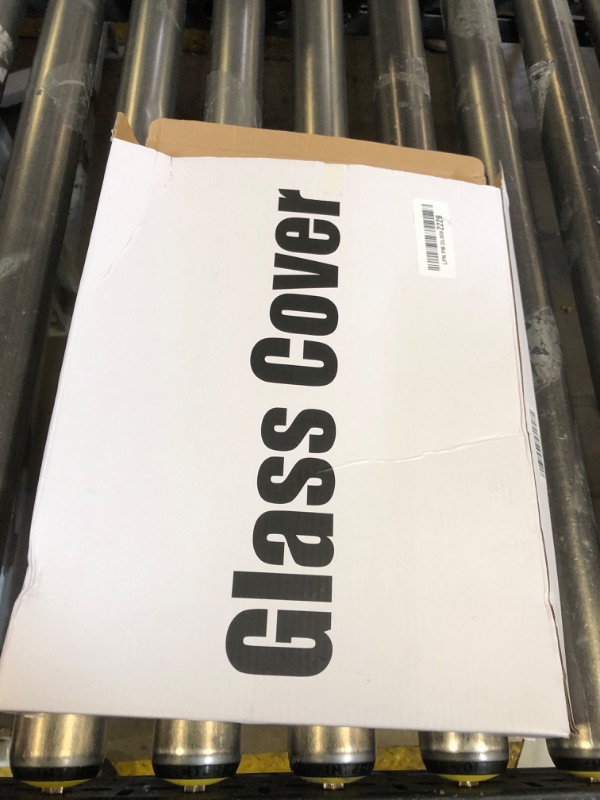 Photo 1 of Oval Glass Crock Pot Lid 7 Quart Replacement for Oval lid Crock Pot Slow Cooker SCV700SS and for Hamilton Beach Slow Cooker Lids Replacement Oval 7 Quart 33474G, SCV700, SCV700SS, SCV700-KC