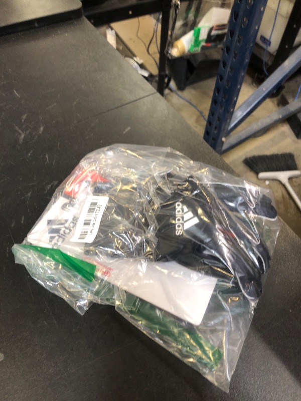 Photo 1 of adidas Scorch Destroy 2 Lineman Adult Gloves, Full Finger, Black, Large
