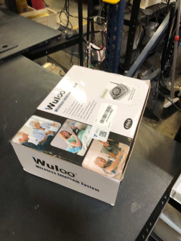 Photo 1 of Wuloo Hands-Free Intercoms Wireless for Home Business, Upgrade Two Way Audio Intercom System for Elderly, Full Duplex Room to Room Intercom with 5280 ft Range Clear Sound Anti-Interference, Pack of 4