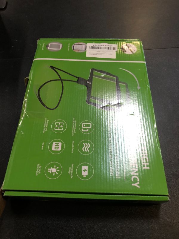 Photo 1 of 5X Hands Free Magnifying Glass with Light, Large Magnifying Glass for Reading, Full Book Page Magnifier Flexible Gooseneck Magnifier for Neck Wear Repair Sewing Low Vision Elderly