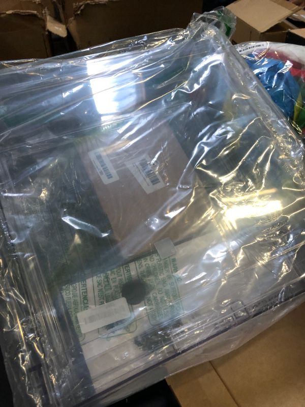 Photo 1 of BINO | Stackable Storage Drawers, X-Large - Clear | THE CRATE COLLECTION | Storage Bins With Drawers Bathroom Organizers and Storage Organization and Storage Under Sink Organizer Vanity Cabinet Home