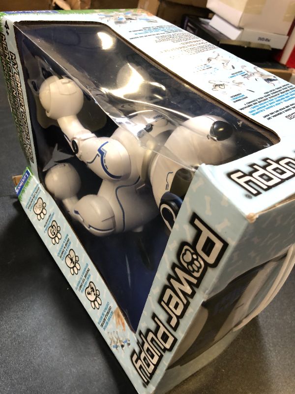 Photo 1 of Lexibook Power Puppy - My Smart Dog Robot to Train - Programmable Robot with Remote Control, Training and Gesture Control Function, Dance, Music, Light Effects, Toy for Children - DOG01