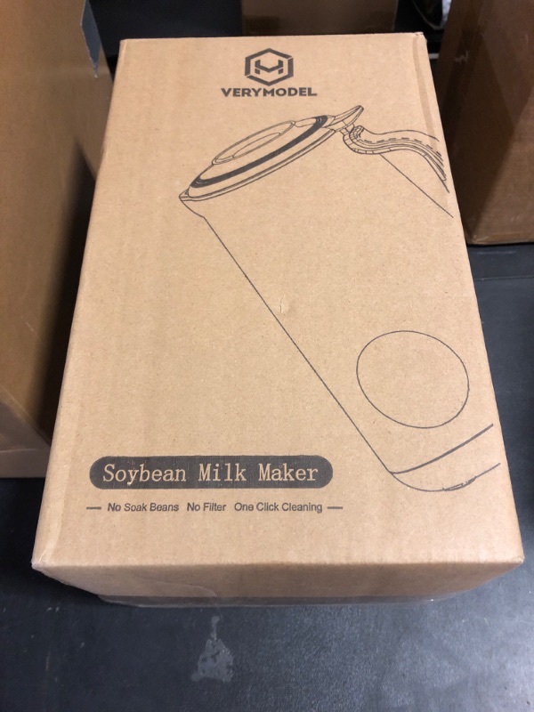 Photo 1 of Nut Milk Maker Machine 34oz, Multi-Function Cow Milk Maker, Soy Milk Maker with 10 Blades for Homemade Plant-Based Milk, Oat, Soy, Cow and Dairy Free Beverages with 12 Hours Timer/Auto-clean