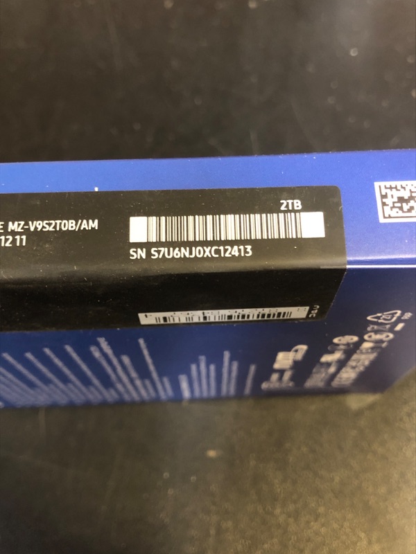Photo 1 of SAMSUNG 990 EVO Plus SSD 2TB, PCIe Gen 4x4, Gen 5x2 M.2 2280, Speeds Up-to 7,250 MB/s, Upgrade Storage for PC/Laptops, HMB Technology and Intelligent Turbowrite 2.0, (MZ-V9S2T0B/AM)