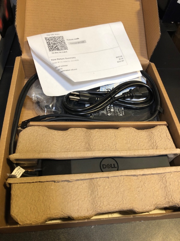 Photo 2 of Dell Performance Dock - WD19DCS Docking Station with 240W Power Adapter For Monitors (Provides 210W Power Delivery; 90W to Non-Dell Systems)