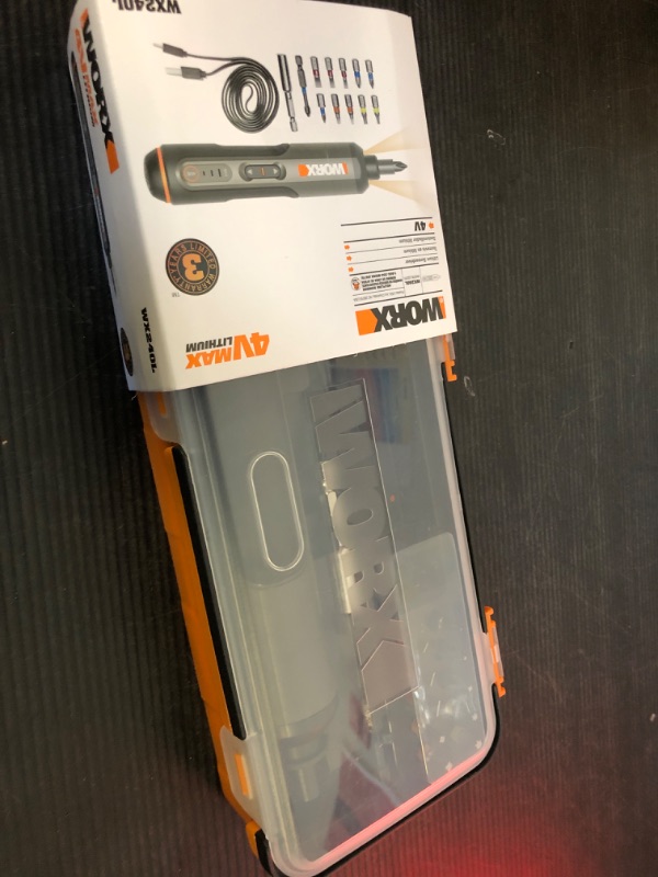 Photo 1 of Worx WX240L 4V 3-Speed Cordless Screwdriver