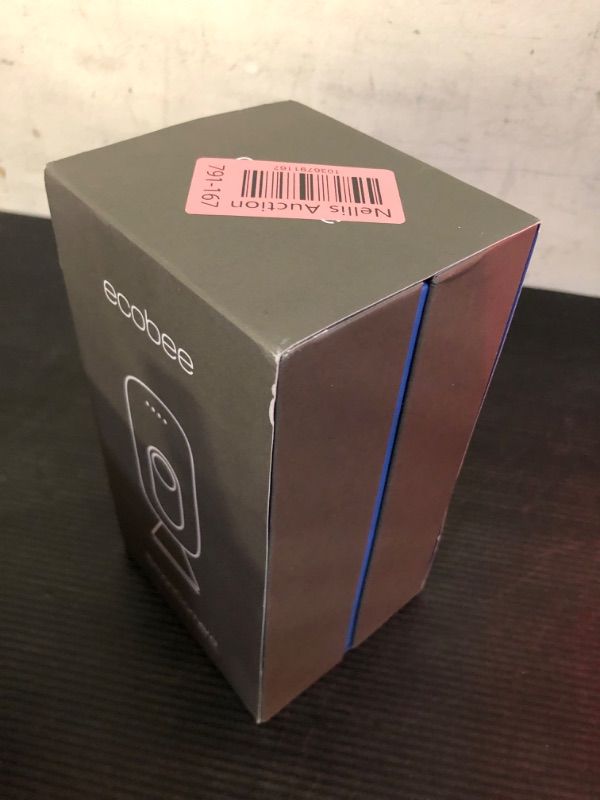 Photo 1 of ecobee SmartCamera – Indoor WiFi Security Camera, Smart Home Security System, 1080p HD 180 Degree FOV, Night Vision, 2-Way Audio, Works with Apple HomeKit, Alexa Built In