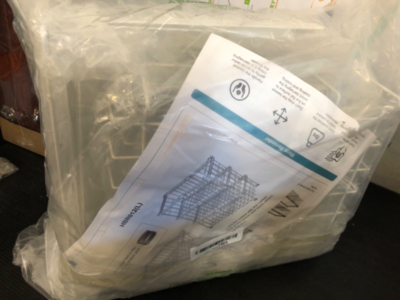 Photo 1 of iSPECLE Chest Freezer Organizer - Fit 10 to 20 Cu.FT Freezer, 3 Pack Large Expandable Stackable Deep Freezer Organizer Bins Sort Frozen Food and Easily Get with Handle, Improve Air Circulation,White