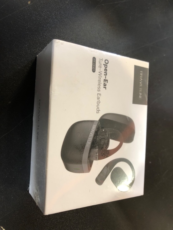 Photo 1 of LovinFive Open Ear Earbuds, Open-Ear True Wireless Headphones, Bluetooth Headphones w/Mic, OWS Air Conduction Earphones for Home, Traveling, Business Workouts