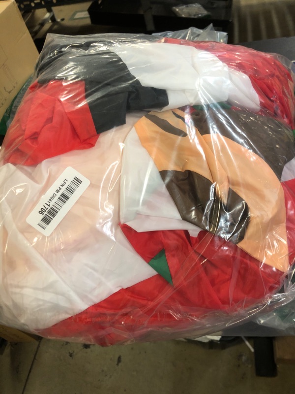 Photo 1 of HZGDEJTG 10ft Inflatable Christmas Outdoor Decorations, Santa Claus Inflatable Garden Decorations with LED Lights for Indoor and Outdoor Patio and Garden Christmas Decorations