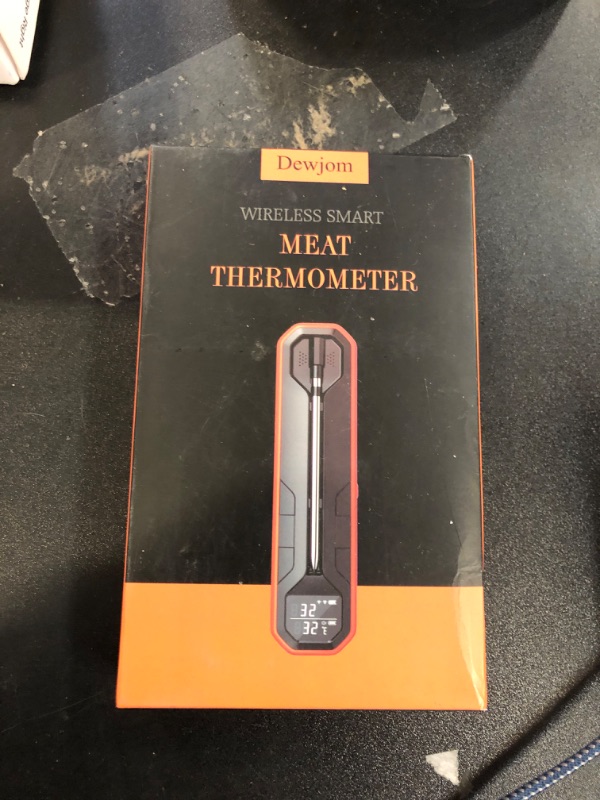 Photo 2 of Wireless Meat Thermometer – Digital Cooking Thermometer with Wireless Probe – 500Ft Remote Range Food Thermometer – with iOS & Android Read App -Preprogrammed Temperatures for BBQ, Oven, Grill