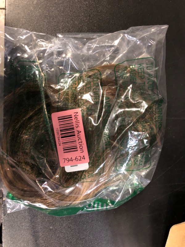 Photo 1 of GOO GOO Clip in Hair Extensions Real Human Hair, Remy Human Hair Extensions Clip ins for Women, Natural Human Hair, 18inch 120g 7Pcs, 4D/14/5B Brunette Balayage