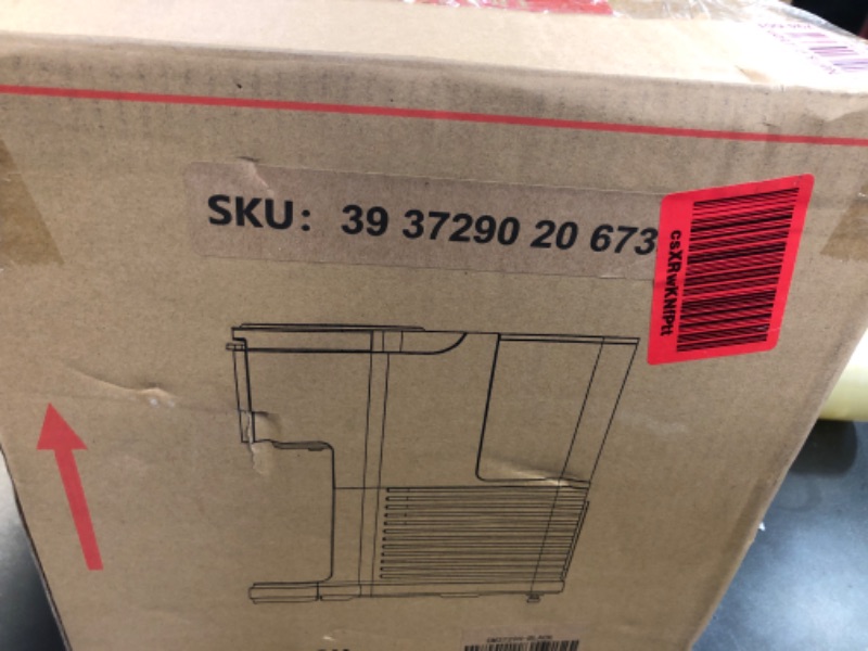 Photo 1 of Kndko Single Serve Coffee Maker, Capsule Coffee Machine for K-Cups Pods & Ground Coffee, 40 oz Water Reservoir, 5 Brew Sizes Up To 14 Oz, Ideal for Home/Office Use, Black