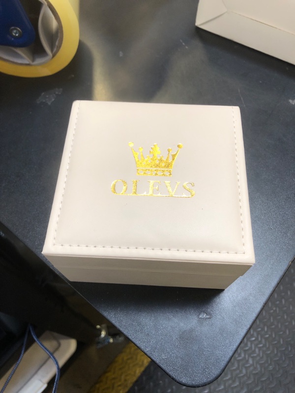 Photo 1 of OLEVS Automatic Men Watch Self Winding Mechanical Luxury Dress Moon Phase Stainless Steel Black Watch Waterproof Luminous Calendar Wrist Watch