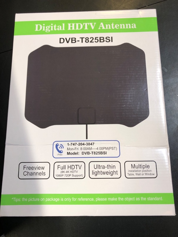 Photo 1 of TV Antenna for Local Channels, 1100+ Miles Long Range TV Antenna Indoor 360°Reception, 2024 TV Antenna for Smart TV Indoor