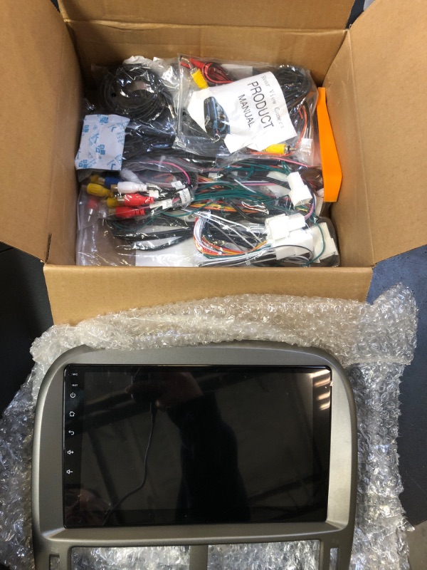 Photo 2 of **SOLD FOR PARTS**
 Stereo for Lexus LS430 2001-2006 with Wireless Carplay Android Auto, 2+64GB Android 13 9 Inch HD Touch Screen Car Radio with GPS Navi WiFi BT FM RDS SWC EQ Mirror Link+ AHD Backup Camera Mic