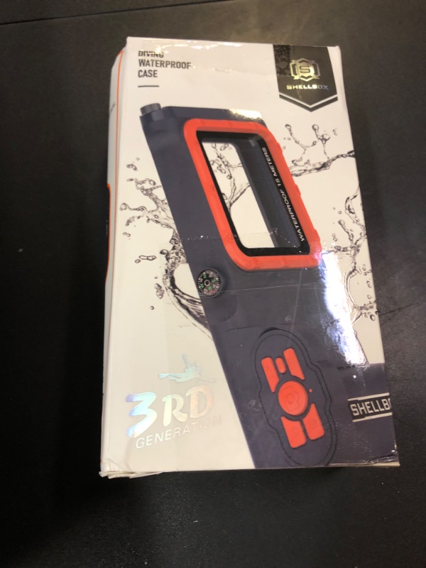 Photo 1 of Willbox Professional Remote Control Diving Phone Protective Case, Outdoor Swimming Snorkeling Surfing Underwater Photo Video Housing for No More Than 6.9 Inch Smartphones