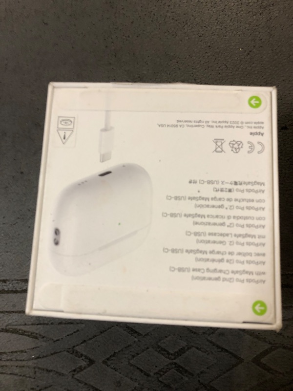 Photo 3 of Apple AirPods Pro (2nd Generation) Wireless Ear Buds with USB-C Charging