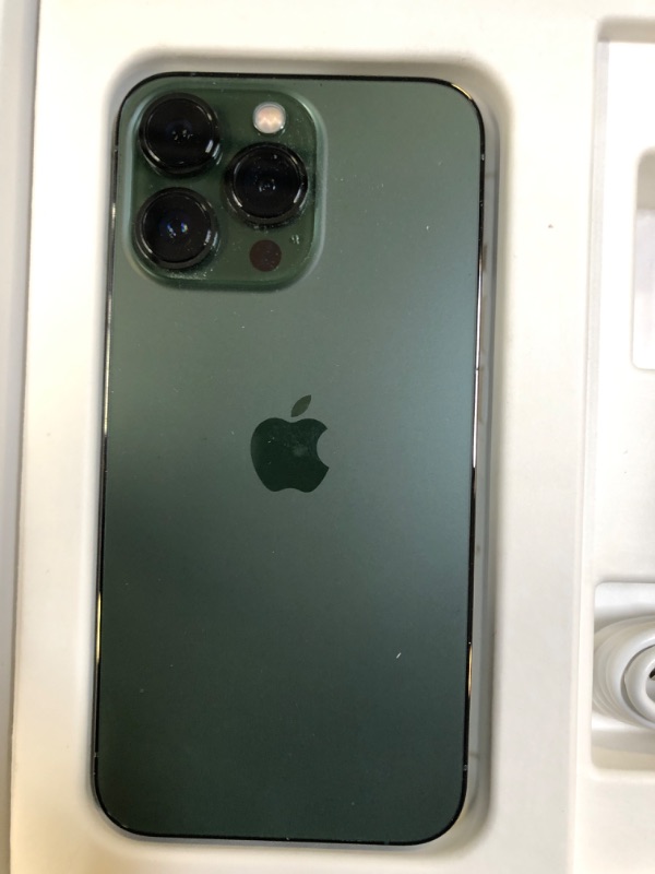 Photo 3 of Apple iPhone 13 Pro, 128GB, Alpine Green - Unlocked (Renewed Premium)