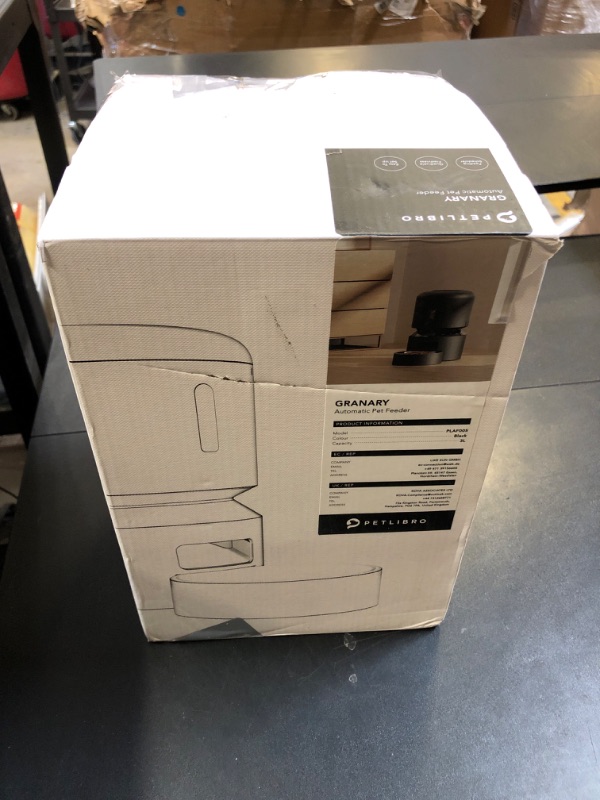 Photo 1 of PETLIBRO Automatic Cat Feeder, Automatic Cat Food Dispenser with Freshness Preservation, Timed Cat Feeders for Dry Food, Up to 50 Portions 6 Meals Per Day, Granary Pet Feeder for Cats