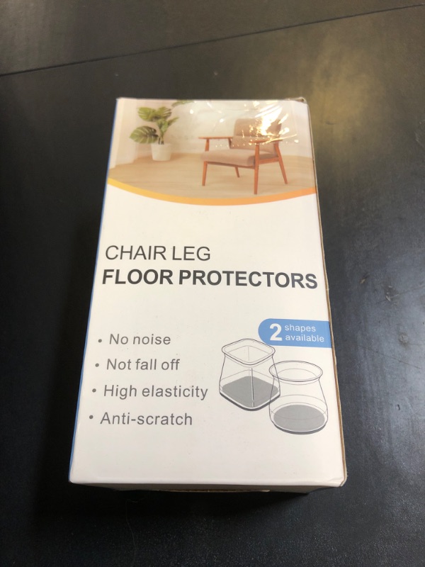 Photo 2 of 32pcs Chair Leg Floor Protectors,Bar stools Leg Protectors Caps,Dining Room Table Chair Leg Protectors for Hardwood Floors, Chair Leg Covers Silicone Felt Furniture Pads (Small fit: 0.9'' - 1.29'')