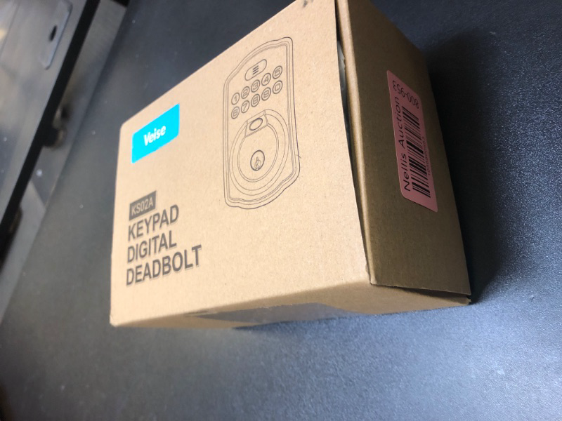 Photo 1 of Veise Fingerprint Door Lock, Keyless Entry Door Lock, Electronic Keypad Deadbolt, Biometric Smart Locks for Front Door, Auto Lock, Anti-Peeking Password, Easy Install, Satin Nickel