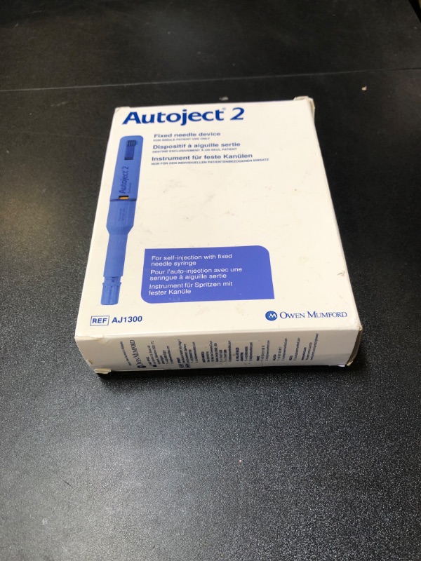 Photo 2 of AJ1300 Fixed Needle Injection Aid Device OWEN MUMFORD 1EA