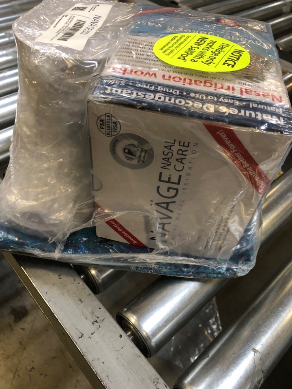 Photo 1 of Navage Deluxe Bundle - Navage Nasal Irrigation System - Saline Nasal Rinse Kit with 1 Navage Nose Cleaner, 20 Salt Pods, Paisley Travel Bag and 1 Countertop Caddy