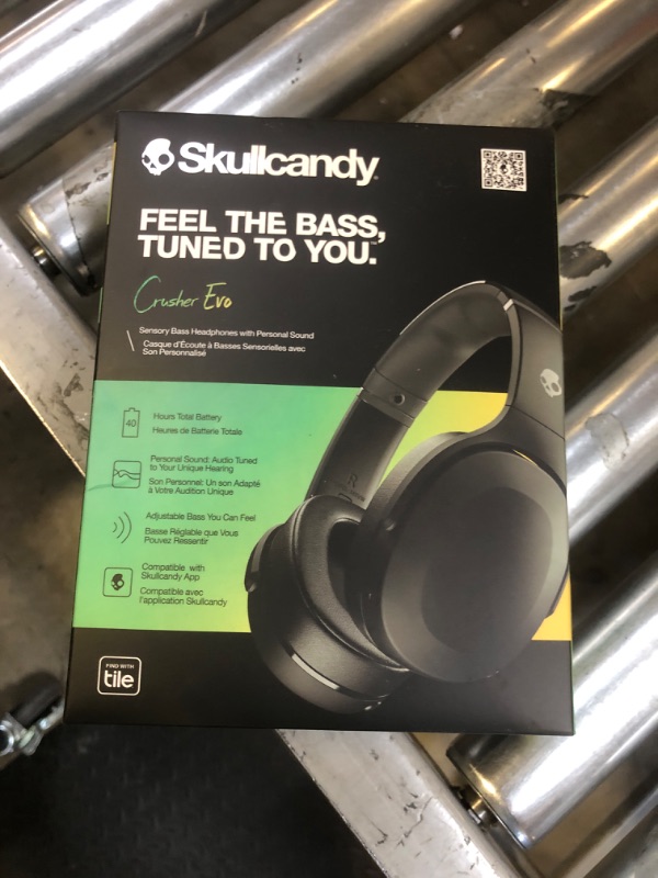 Photo 1 of Skullcandy Crusher Evo - Black (Discontinued from Manufacturer)
