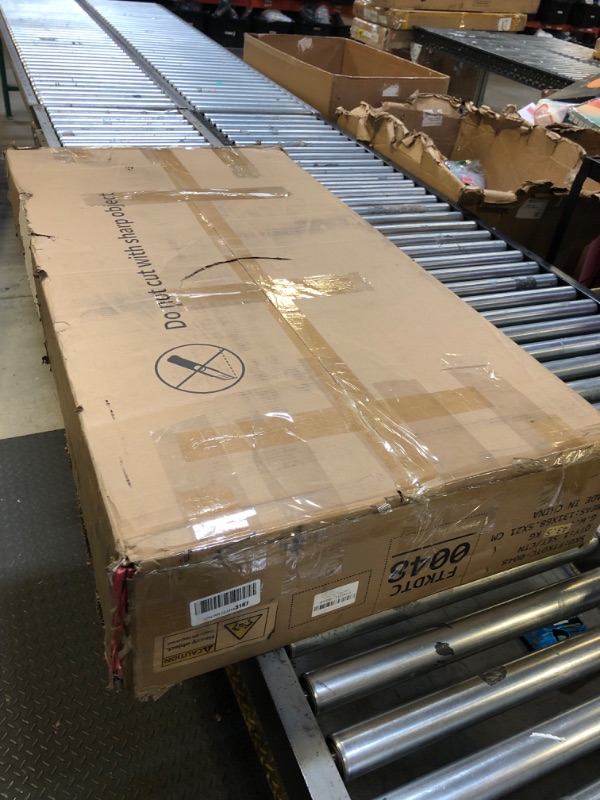 Photo 1 of YITAHOME Round Dining Table for 4-6 People Circle Dining Table with Wooden Rattan Base Modern Farmhouse Kitchen Table Round for Dining Room Kitchen Apartment, Natural Oak