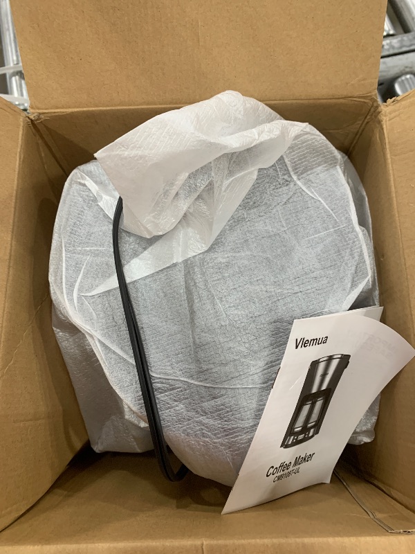 Photo 1 of QIAYA 10-Cup Electric Programmable Coffee Maker, Automatic Drip Black Cafe-Maker with Timer, Auto Shut Off/Smart Anti-Drip System/Keep-warm Plate