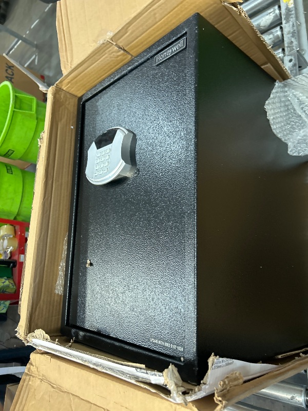 Photo 1 of ** SEE NOTES ***Honeywell Safes & Door Locks - Heavy Duty Large Safe Box with Digital Lock - Steel Security Personal Safe with LED Display - Home Safe Box for Money with 1 Removable Shelf - 2.87 CU - Black - 5107