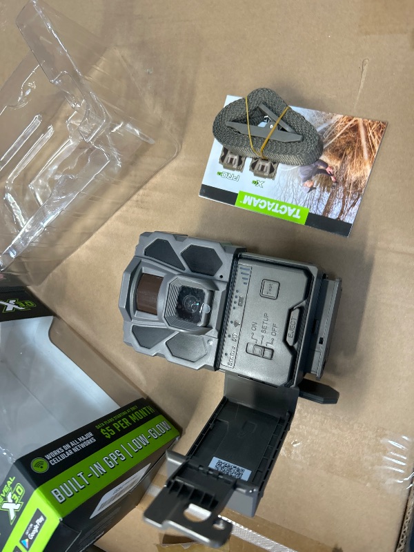 Photo 1 of *** SEE NOTES **TACTACAM Reveal X Gen 3.0 LTE Cellular Trail Camera AT&T and Verizon,1080p FHD Video, Low Glow IR LED Flash, No SD Card Required (RV-TC-XGEN3) for Hunting, Security, Surveillance