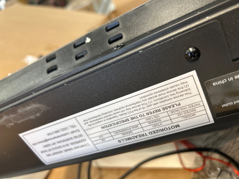 Photo 1 of *** SEE NOTES ***THERUN Walking Pad Treadmill, 2.5 HP Under Desk Treadmill, 2 in 1 Foldable Treadmill for Home, Walking Pad with Handle Bar, 15" Widened Running Belt, Treadmill with Remote Control & LED Touch Screen