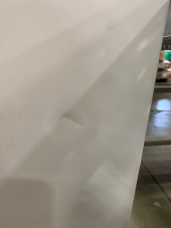 Photo 1 of DENTED FRONT BLACK+DECKER Small Portable Washer, Washing Machine for Household Use, Portable Washer 1.7 Cu. Ft. with 6 Cycles, Transparent Lid & LED Display