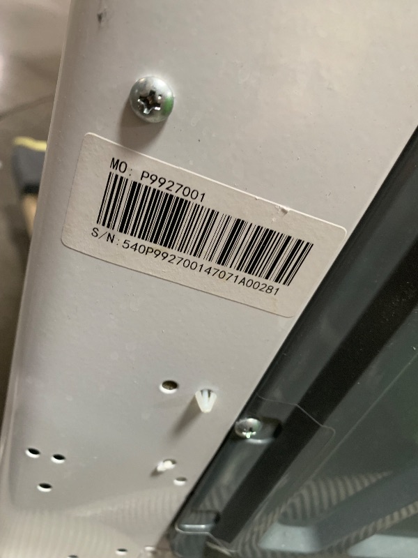 Photo 1 of DENTED FRONT BLACK+DECKER Small Portable Washer, Washing Machine for Household Use, Portable Washer 1.7 Cu. Ft. with 6 Cycles, Transparent Lid & LED Display