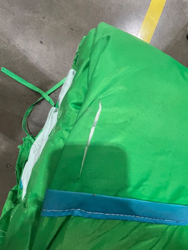 Photo 1 of ** Damage**  INFLATEFLY Bounce House Big Water Slide for Kids Bouncy House Inflatable Waterslide Bouncy House Water Park Castle with Slip and Slide, Water Sprays, Ball Pit Wet or Dry 
(Has A Slit)