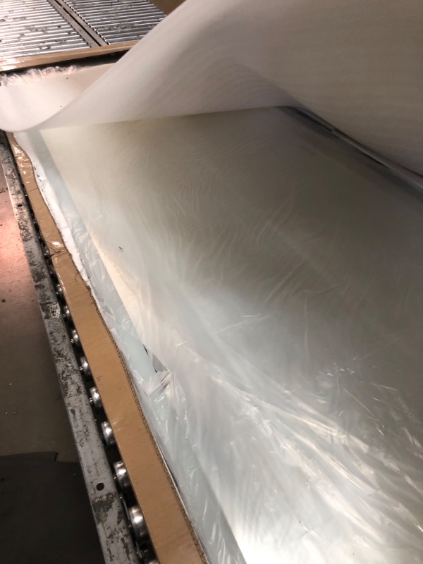 Photo 1 of ISKM 96x36 Inch LED Lighted Bathroom Mirror for Wall, Large Framed Backlit and Front Dimmable Anti-Fog Mirror, 3 Colors, Shatterproof and Waterproof, Memory Function