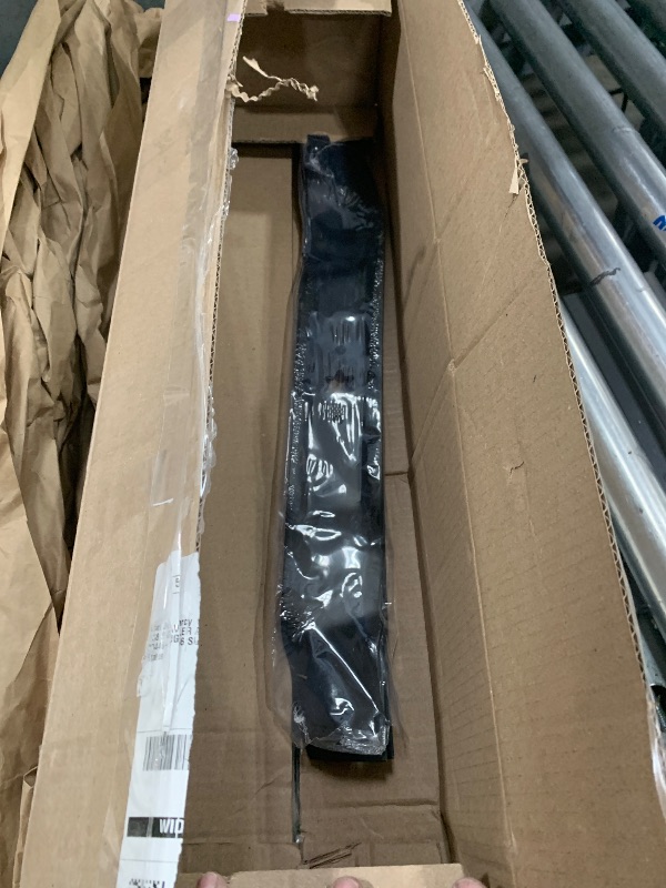 Photo 1 of (GOOD/FAIR CONDITION) Bularie 742-0616A 21"" Mower Blade Compatible with Cub Cad et MTD 42"" Mower Deck, 742-0616 Mulching Blades Fit for Cub Cad et Troy-Bilt LT1040 LT1042 RZT42, Replace 742-04308 942-0616, 2 Pack, black
