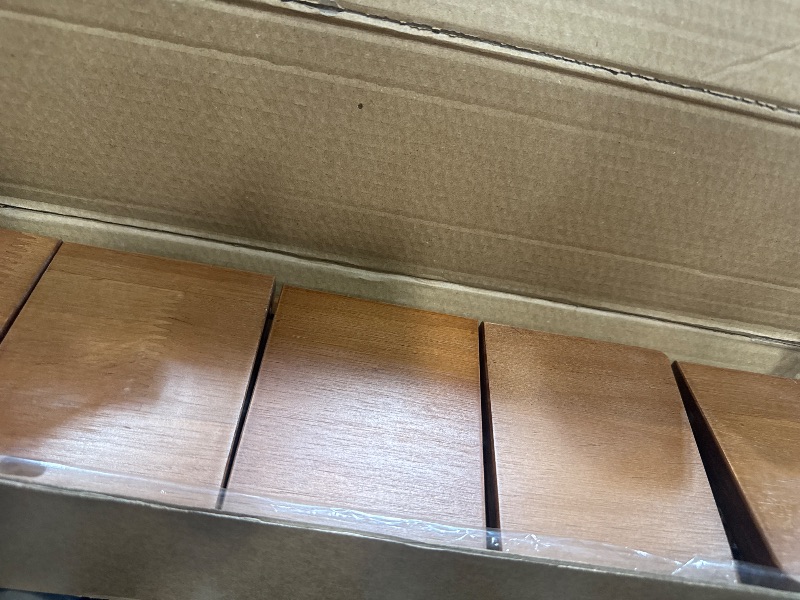 Photo 1 of AZSKY Nursery Shelves Light Walnut Floating Book Shelf Organizer for Baby Nursery Décor Wall Book Shelves for Kids Room 24 Inch Wood Wall Ledge Shelves for Bathroom Kitchen Spice Rack a Set of 3