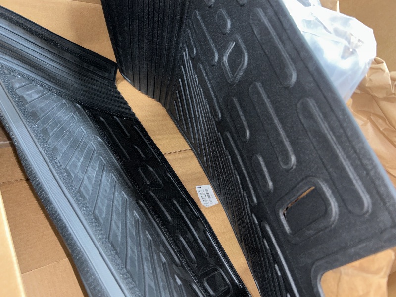 Photo 1 of ***(NOT A COMPLETE SET/ MISSING PARTS)***
Utiiy Cargo Liner with Seat Back Cover Fit for 2021-2024 Jeep Wrangler JL Unlimited 4XE with Subwoofer Cargo Mat TPE Trunk Floor Mat All Weather for Jeep Wrangler Accessories(Cargo Mat+Backrest Mat)