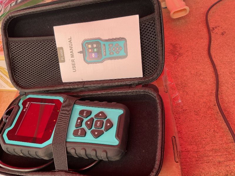 Photo 1 of Panlong OBD2 Scanner with Oil Reset Maintenance Interval Reset OBDII Diagnostic Tool Car Fault Code Reader Turn Off Service Light Check Engine Light