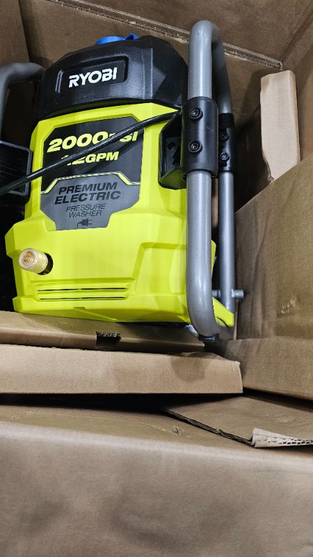 Photo 1 of ***PARTS ONLY**RYOBI 2000 PSI 1.2 GPM Cold Water Electric Pressure Washer