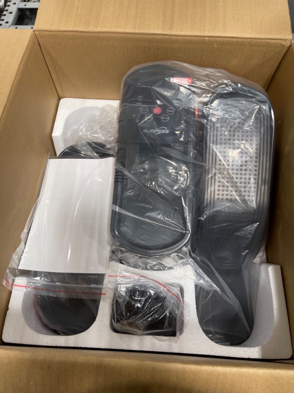 Photo 1 of Under Desk Elliptical Machine, Ellipse Leg Exerciser as Seen on Tv for Seniors Adults with 12 Adjustable Speed, Quiet & Portable Seated Pedal Exerciser with Remote Control & Non-Slip Foot Straps