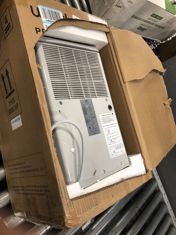 Photo 1 of Waykar 2000 Sq. Ft Dehumidifier for Home and Basements, with Auto or Manual Drainage, 0.66 Gallon Water Tank Capacity